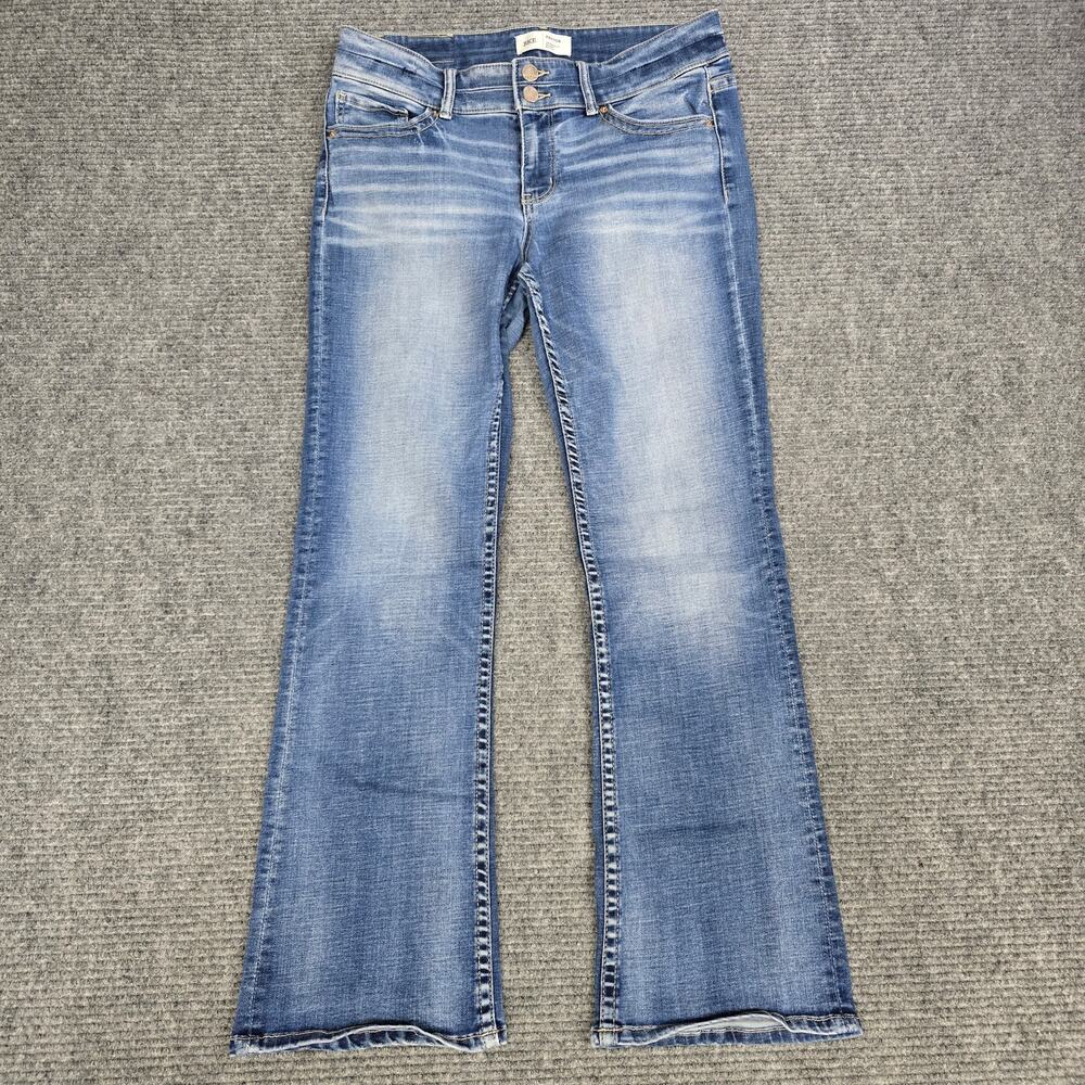 BKE Payton Jeans Womens 29x31.5 Mid Rise Bootcut Light Wash Stretch Denim